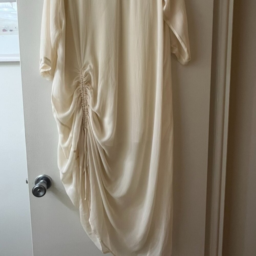 Mes Demoiselles Paris Ivory Cream Off-White Dress with Slip EU 38 Small 6-8